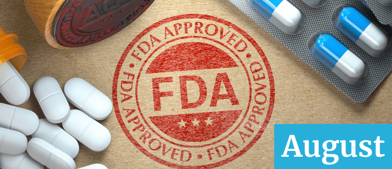 cancer drug approvals august